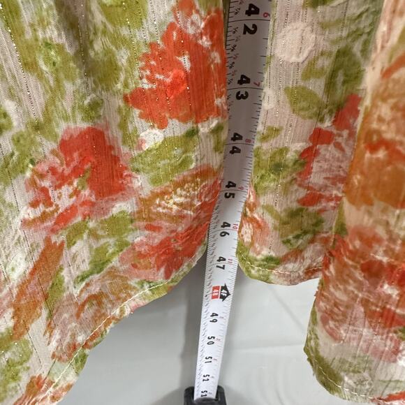 Misa Los Angeles Dress Women XS Lucinda Floral Maxi Ruffle Tiered Boho Chic Flow - Picture 15 of 15